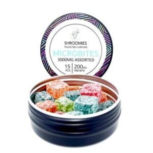 Buy Shroomies Microbites Assorted Gummies – 3000mg